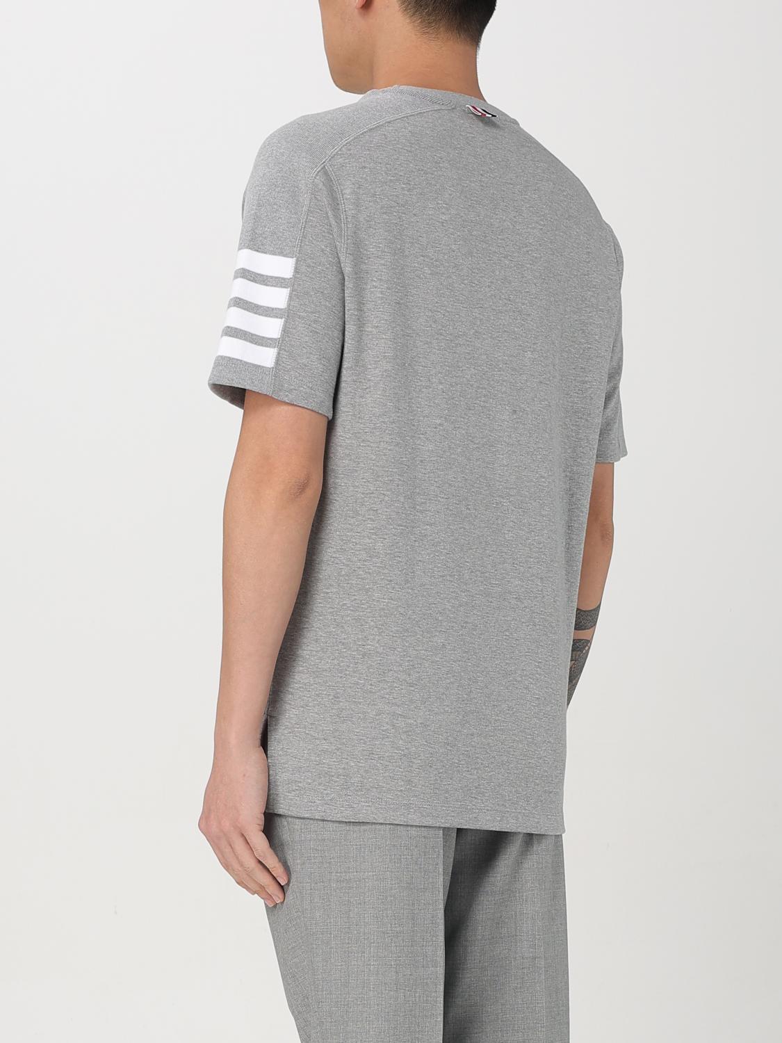 THOM BROWNE T-SHIRT: T-shirt men Thom Browne, Grey - Img 3