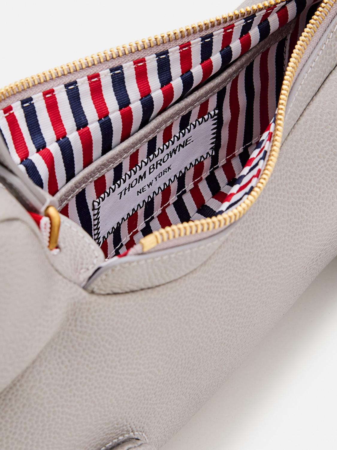 THOM BROWNE SCHULTERTASCHE: Handtasche damen Thom Browne, Grau - Img 5