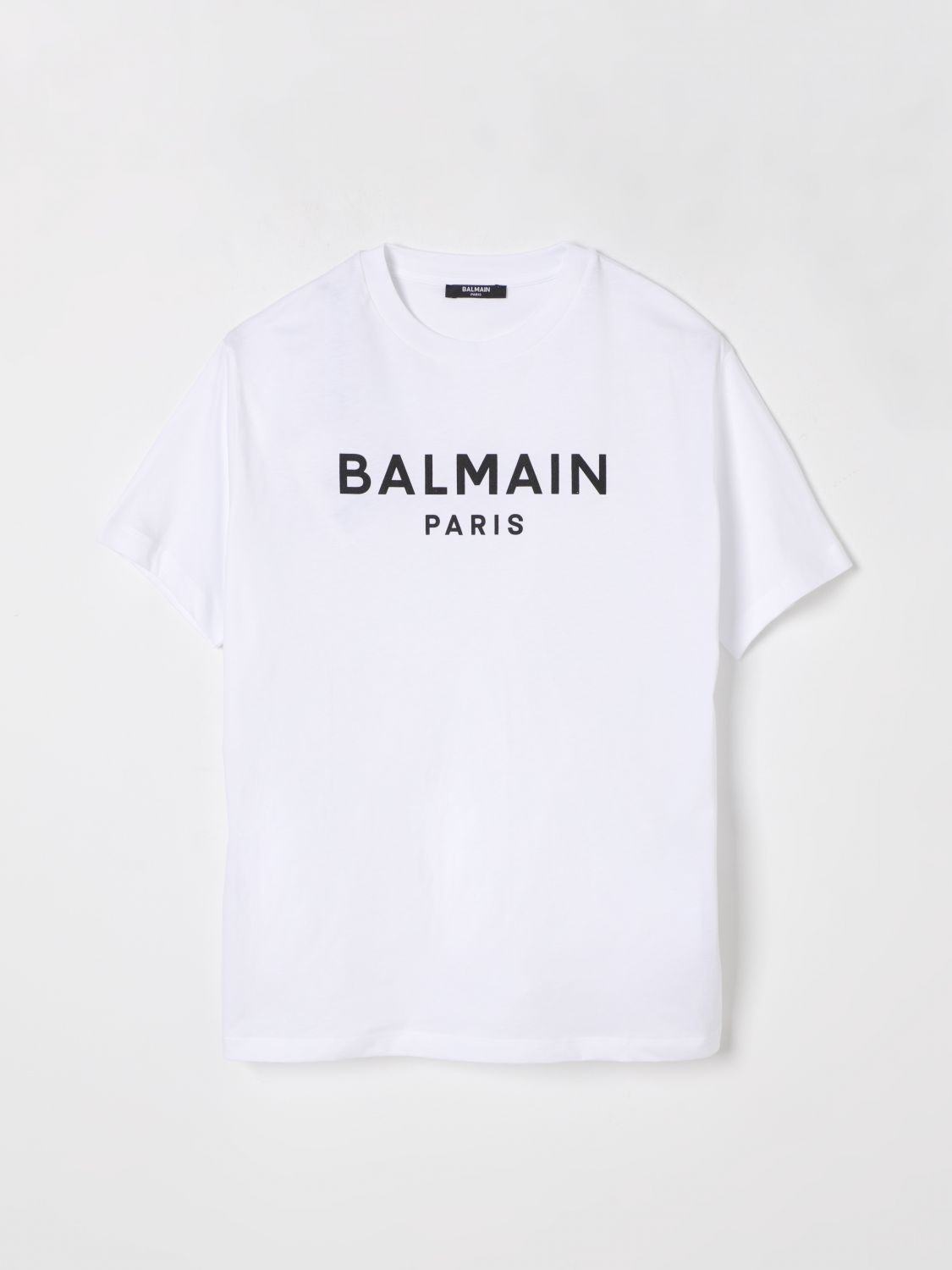 BALMAIN T-SHIRT: T-shirt kids Balmain, White - Img 1