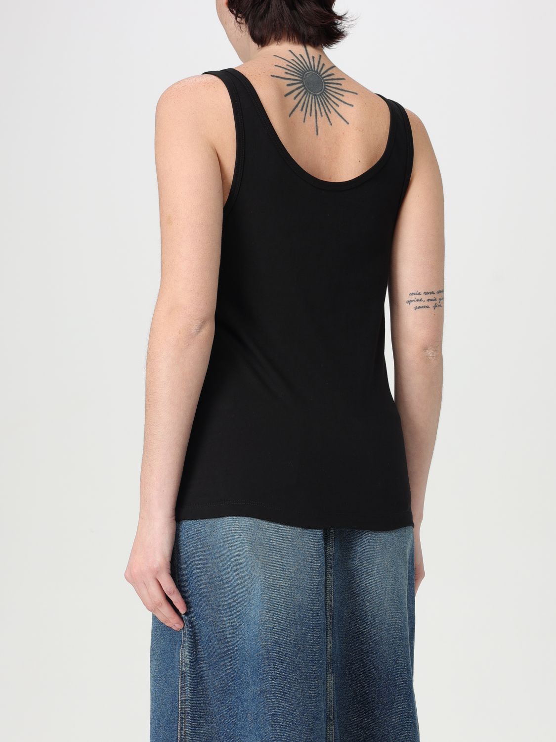 FENDI TOP: Top woman Fendi, Black - Img 2