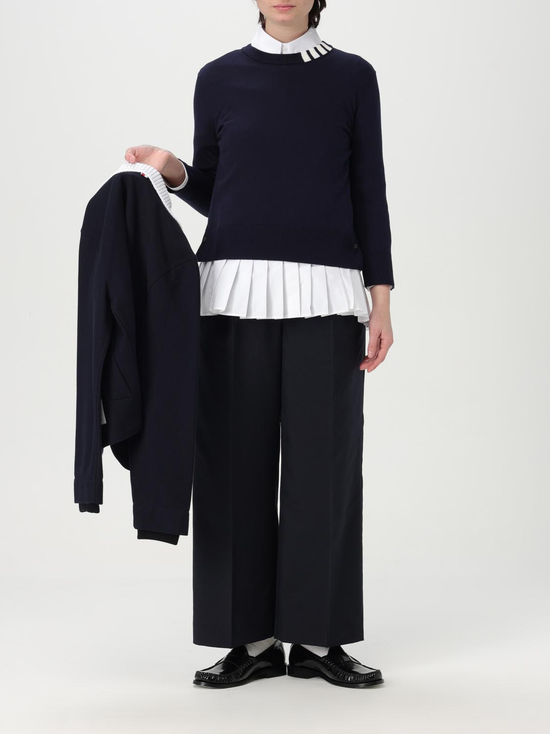 THOM BROWNE MAGLIA: Maglia donna Thom Browne, Blue Navy - Img 2