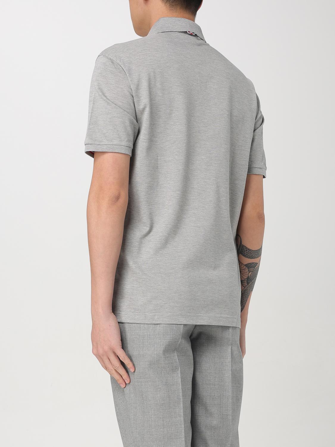 THOM BROWNE POLO SHIRT: Polo shirt men Thom Browne, Grey - Img 3