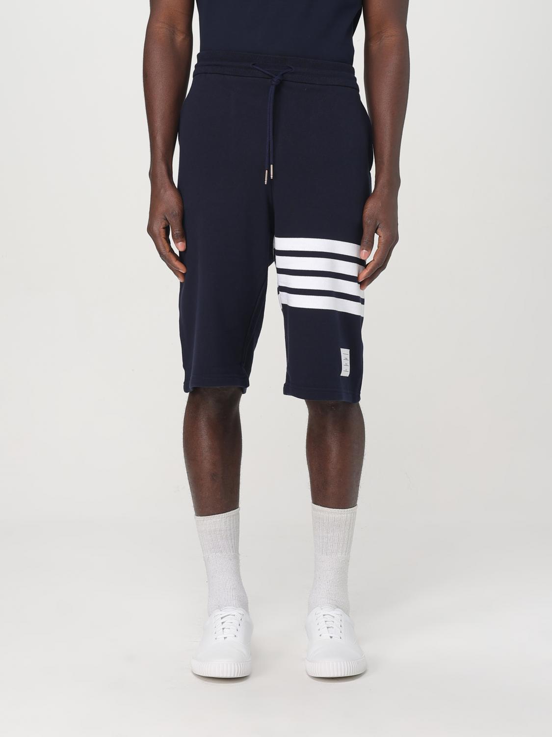 THOM BROWNE PANTS: Pants men Thom Browne, Navy - Img 1