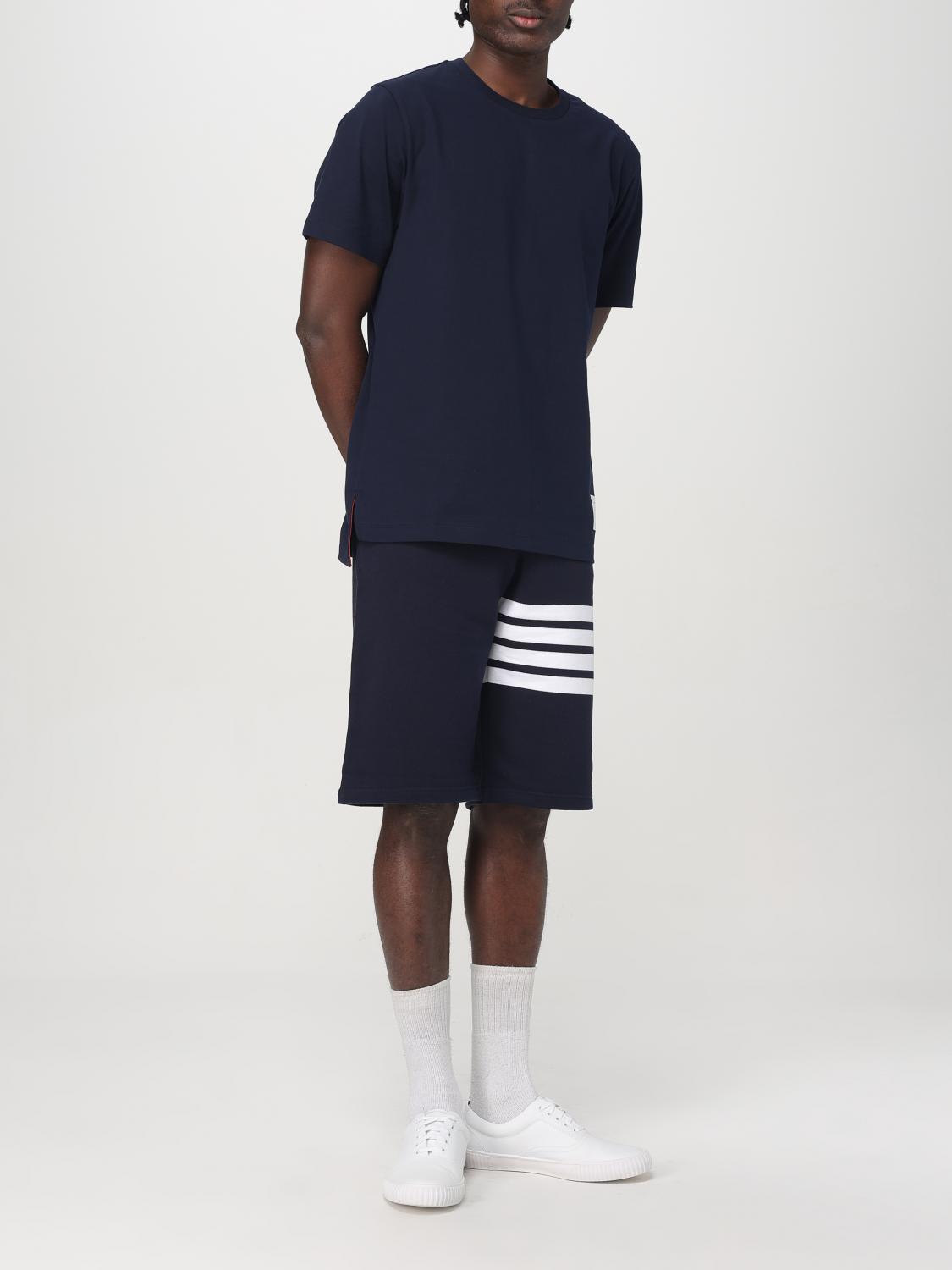 THOM BROWNE PANTALONE: Pantalone uomo Thom Browne, Blue Navy - Img 2