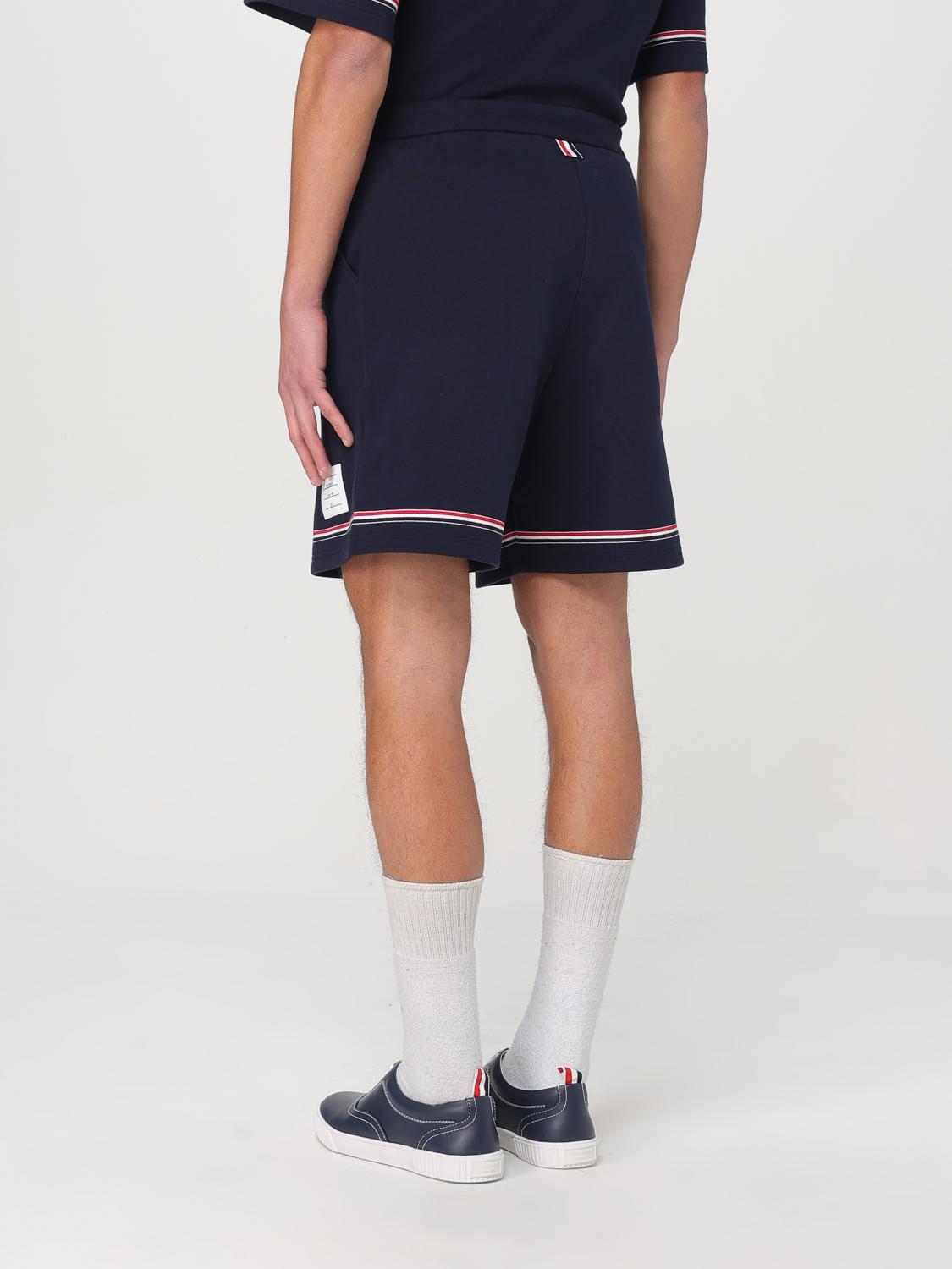 THOM BROWNE PANTALONCINO: Pantaloncino uomo Thom Browne, Blue Navy - Img 3