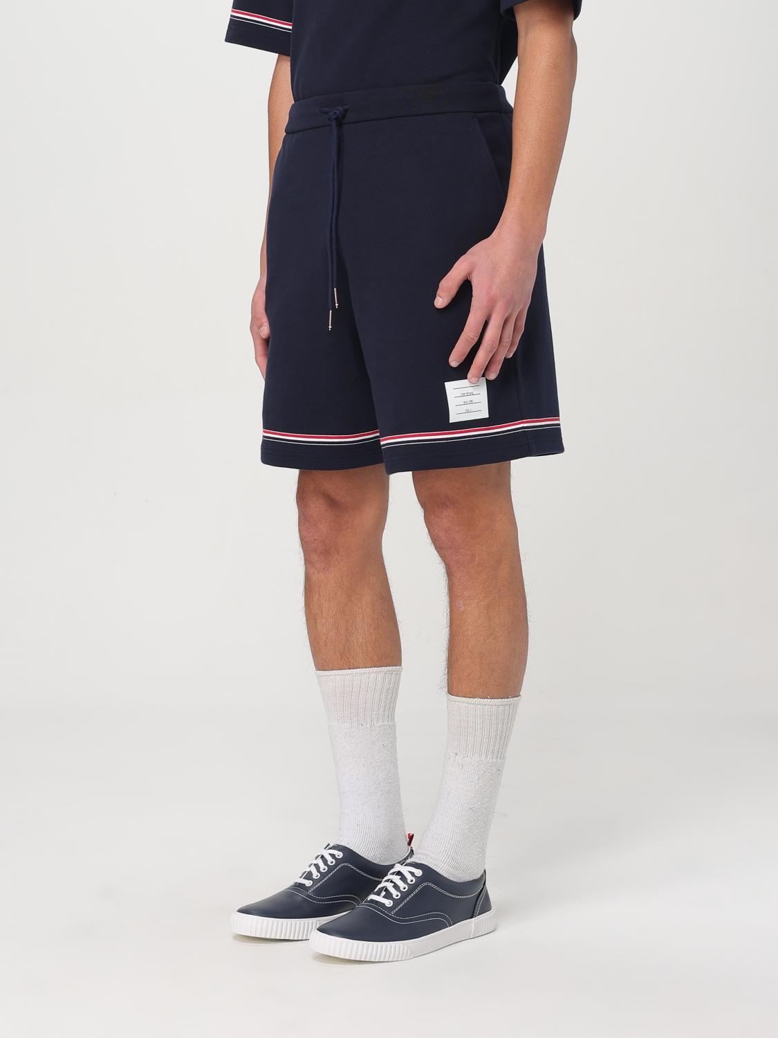 THOM BROWNE PANTALONCINO: Pantaloncino uomo Thom Browne, Blue Navy - Img 4