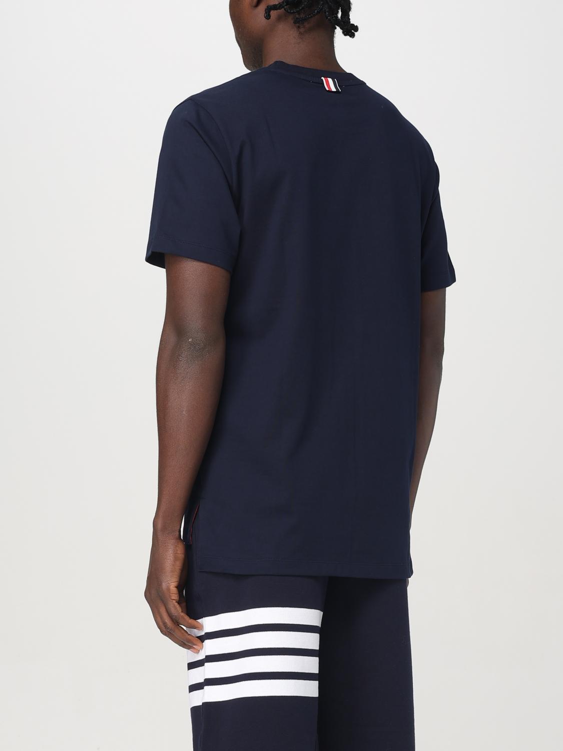 THOM BROWNE T-SHIRT: T-shirt men Thom Browne, Navy - Img 3