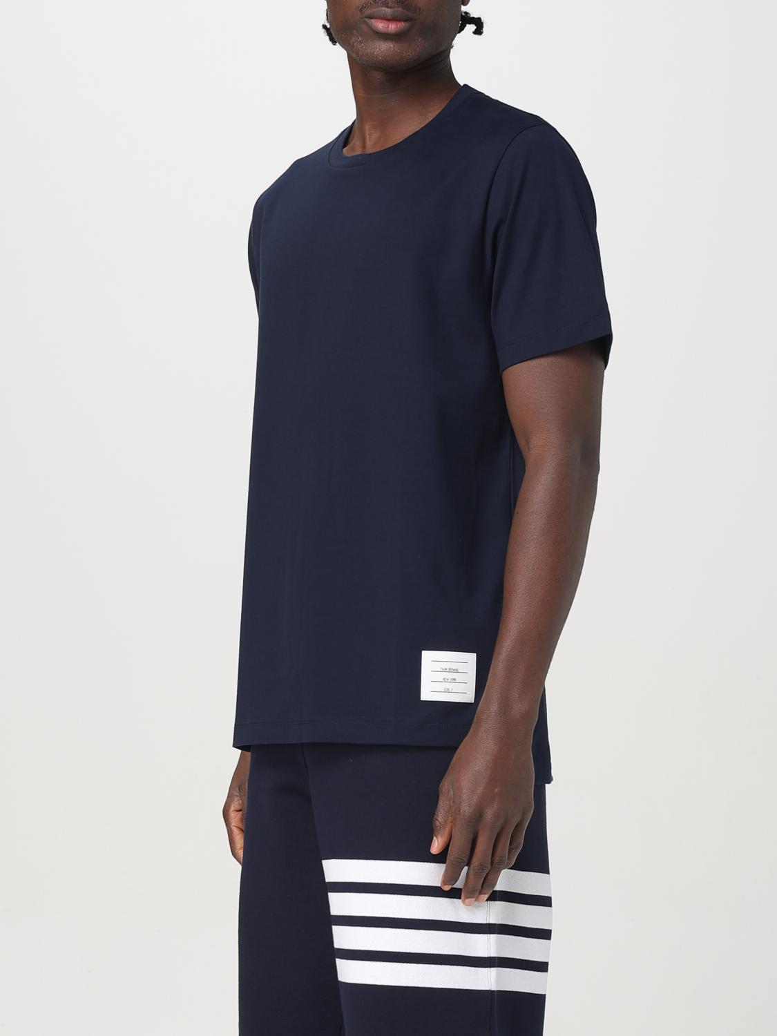 THOM BROWNE T-SHIRT: T-shirt men Thom Browne, Navy - Img 4