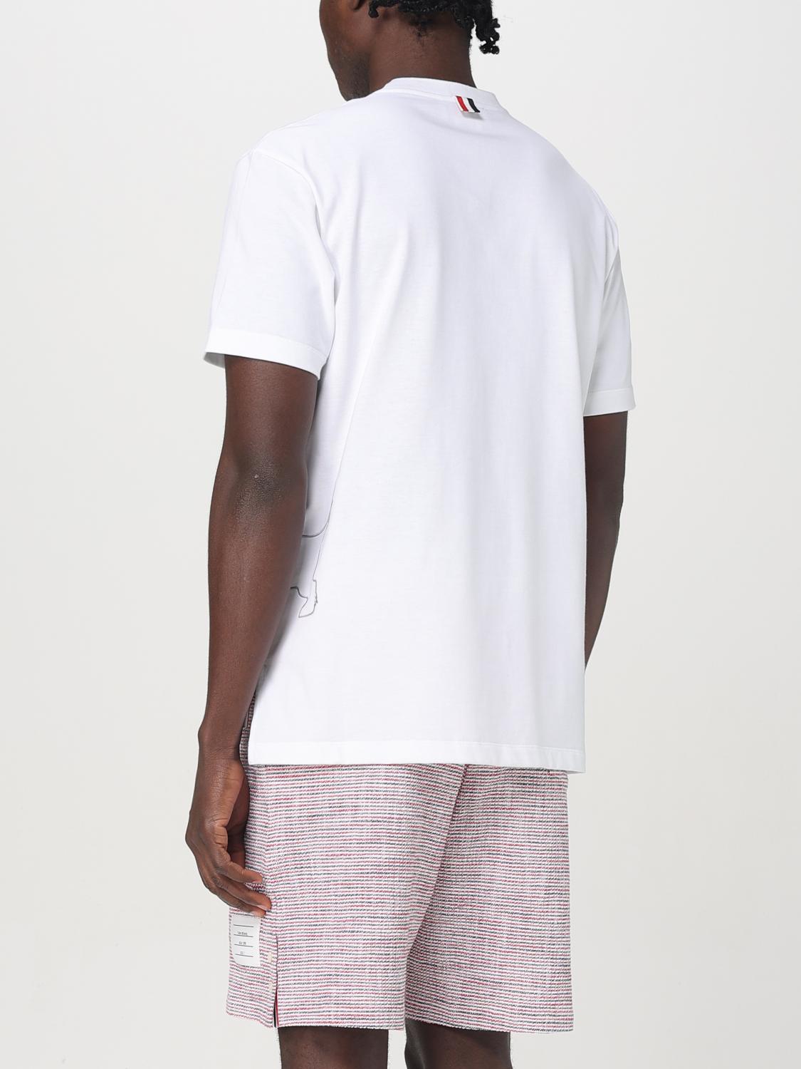 THOM BROWNE T-SHIRT: T-shirt men Thom Browne, White - Img 3