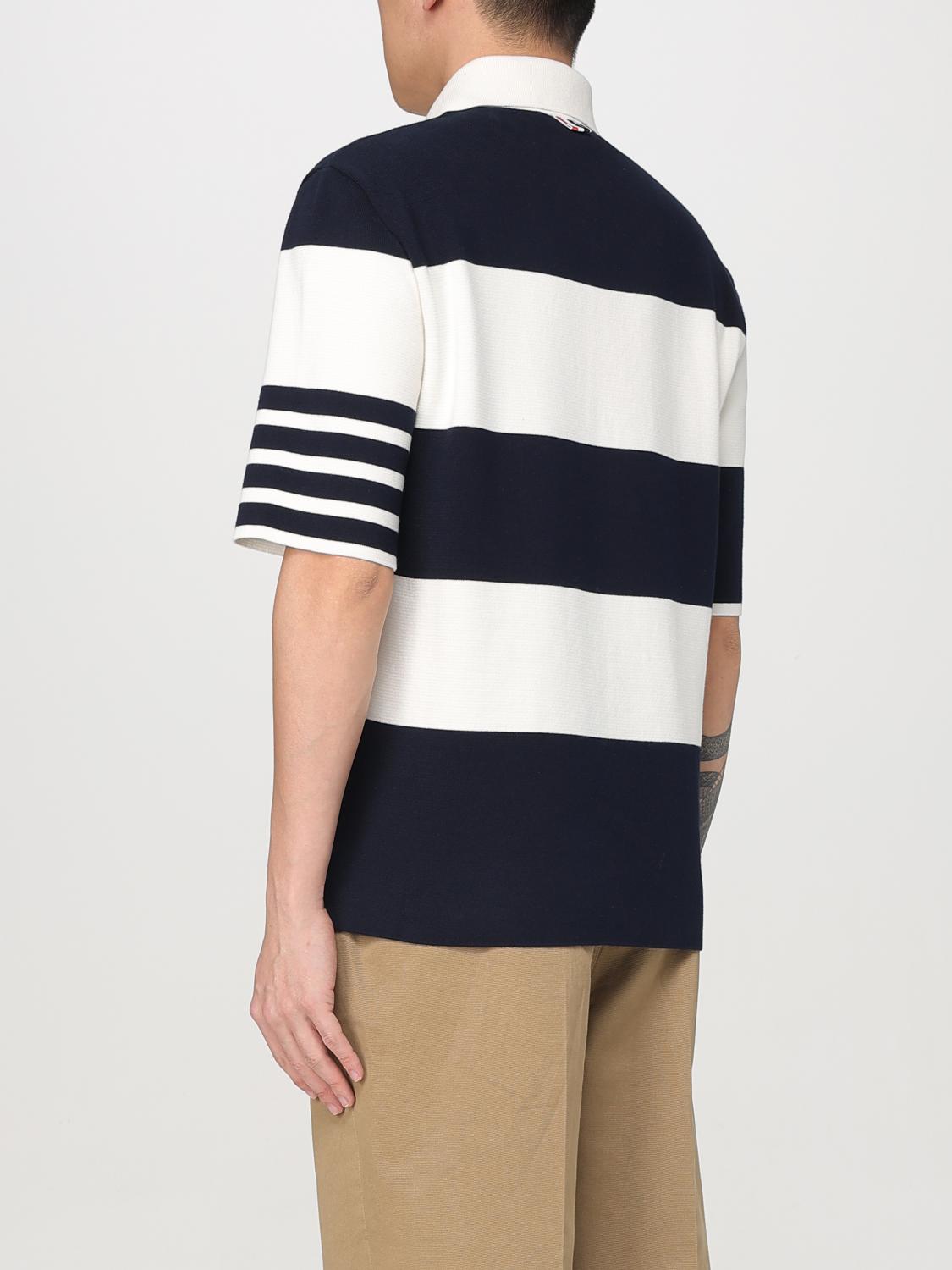 THOM BROWNE POLO SHIRT: Polo shirt men Thom Browne, Navy - Img 3