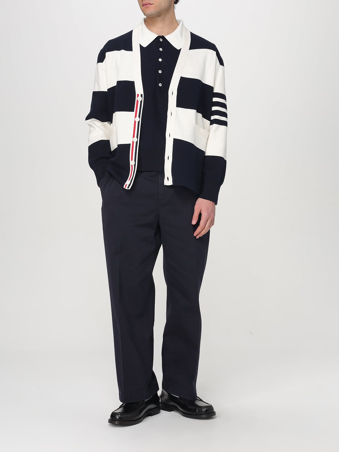 THOM BROWNE POLO: Polo homme Thom Browne, Bleu Marine - Img 2