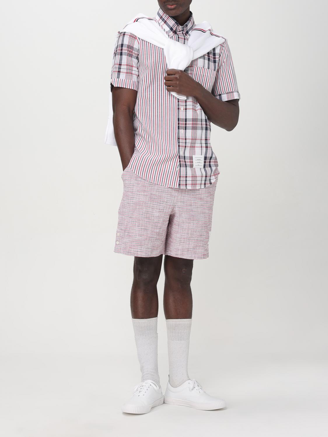 THOM BROWNE CHEMISE: Chemise homme Thom Browne, Rouge - Img 2