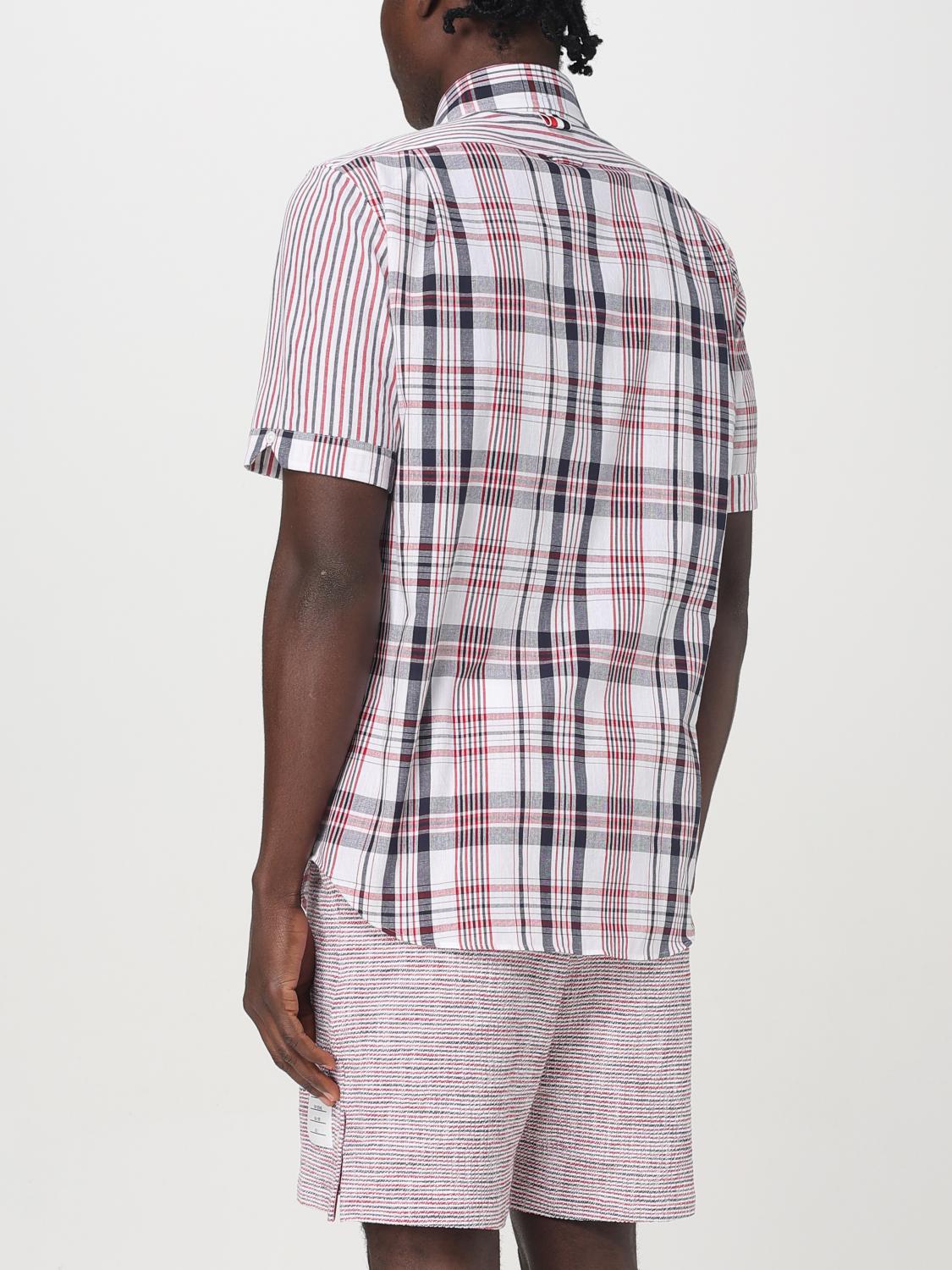 THOM BROWNE CHEMISE: Chemise homme Thom Browne, Rouge - Img 3