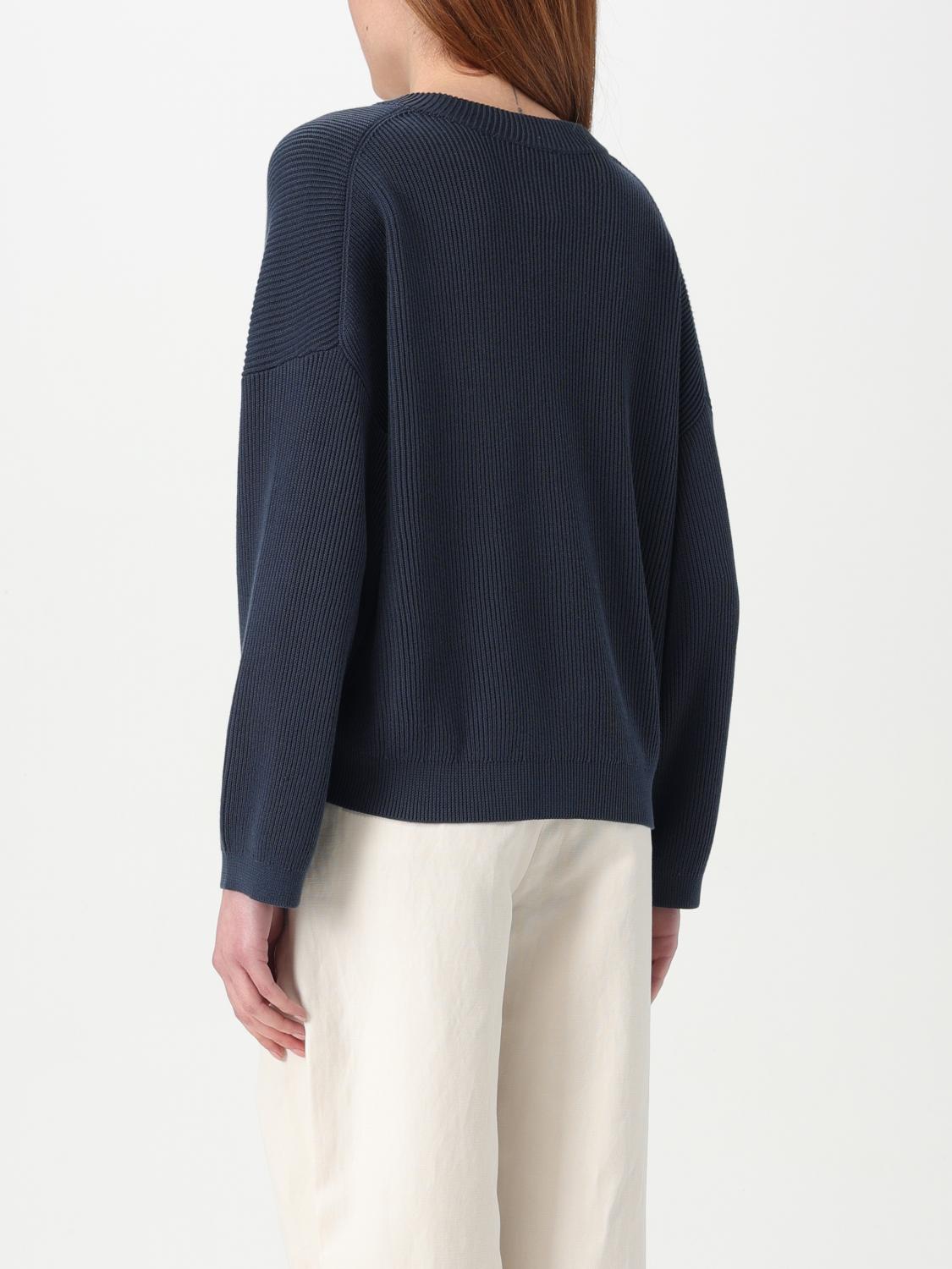 BRUNELLO CUCINELLI PULLOVER: Pullover damen Brunello Cucinelli, Blau - Img 3
