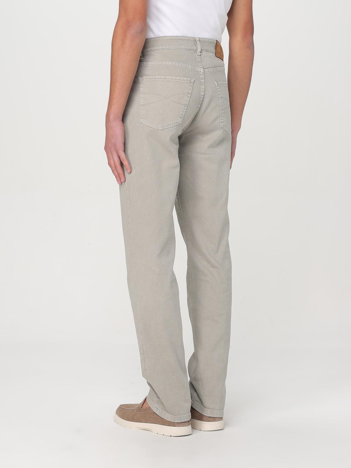 BRUNELLO CUCINELLI PANTS: Pants men Brunello Cucinelli, Ice - Img 3