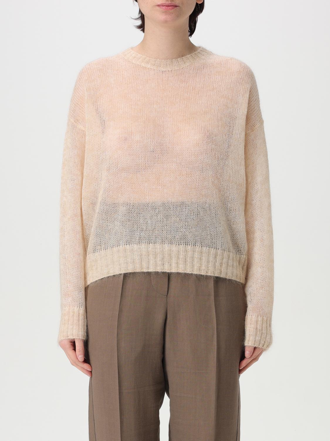 BRUNELLO CUCINELLI SWEATER: Sweater woman Brunello Cucinelli, Ivory - Img 1