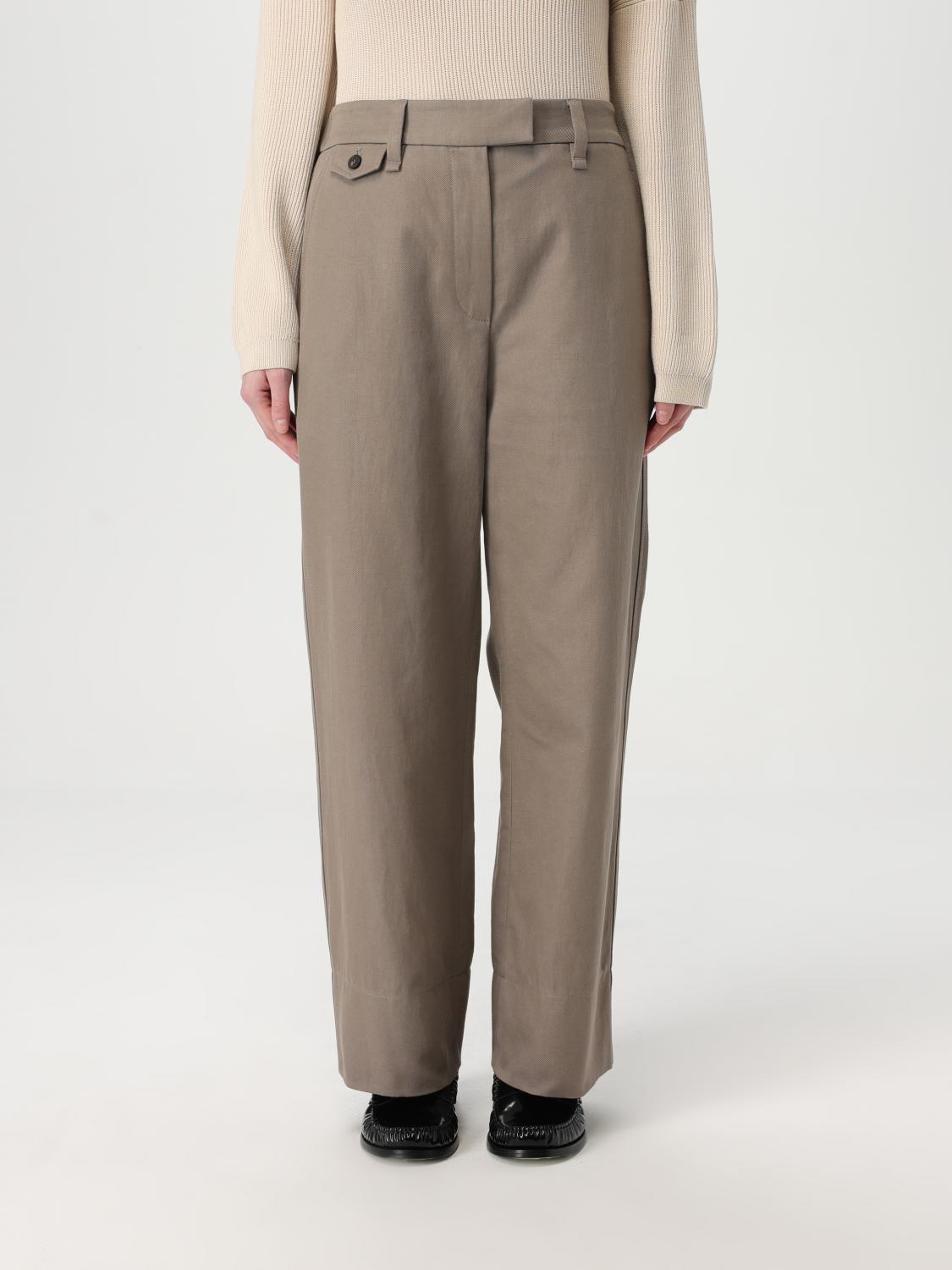 BRUNELLO CUCINELLI PANTS: Pants woman Brunello Cucinelli, Beige - Img 1