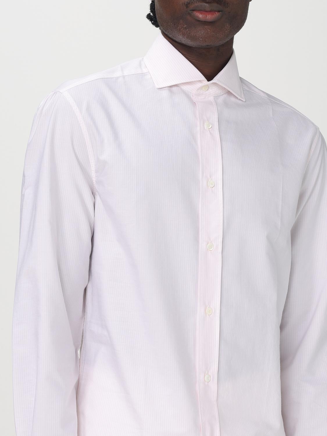 BRUNELLO CUCINELLI CAMISA: Camisa hombre Brunello Cucinelli, Gris - Img 4