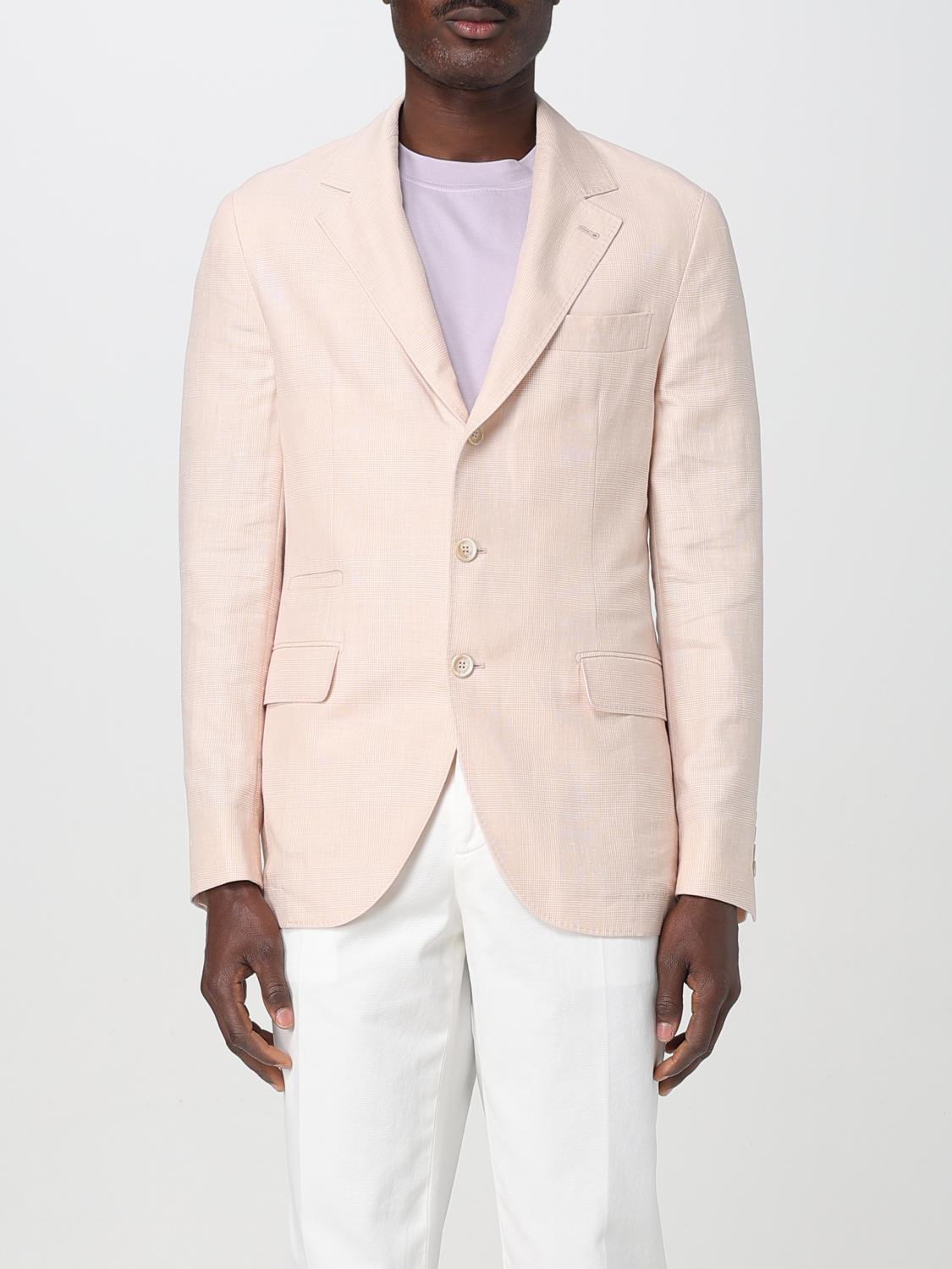 BRUNELLO CUCINELLI BLAZER: Jacke herren Brunello Cucinelli, Pink - Img 1