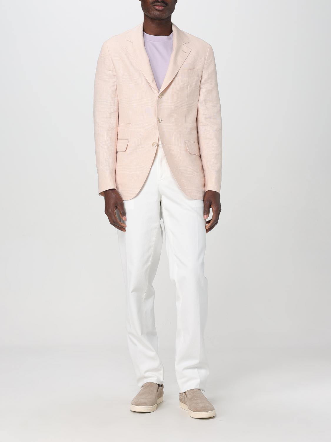 BRUNELLO CUCINELLI BLAZER: Jacke herren Brunello Cucinelli, Pink - Img 2