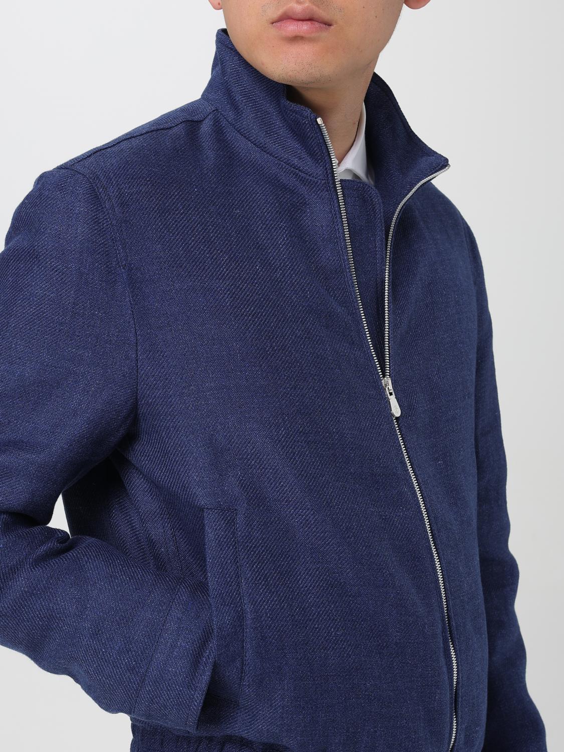 BRUNELLO CUCINELLI JACKET: Jacket men Brunello Cucinelli, Blue - Img 5