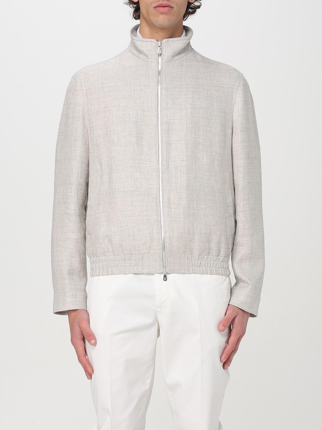 BRUNELLO CUCINELLI JACKE: Jacke herren Brunello Cucinelli, Ivory - Img 1