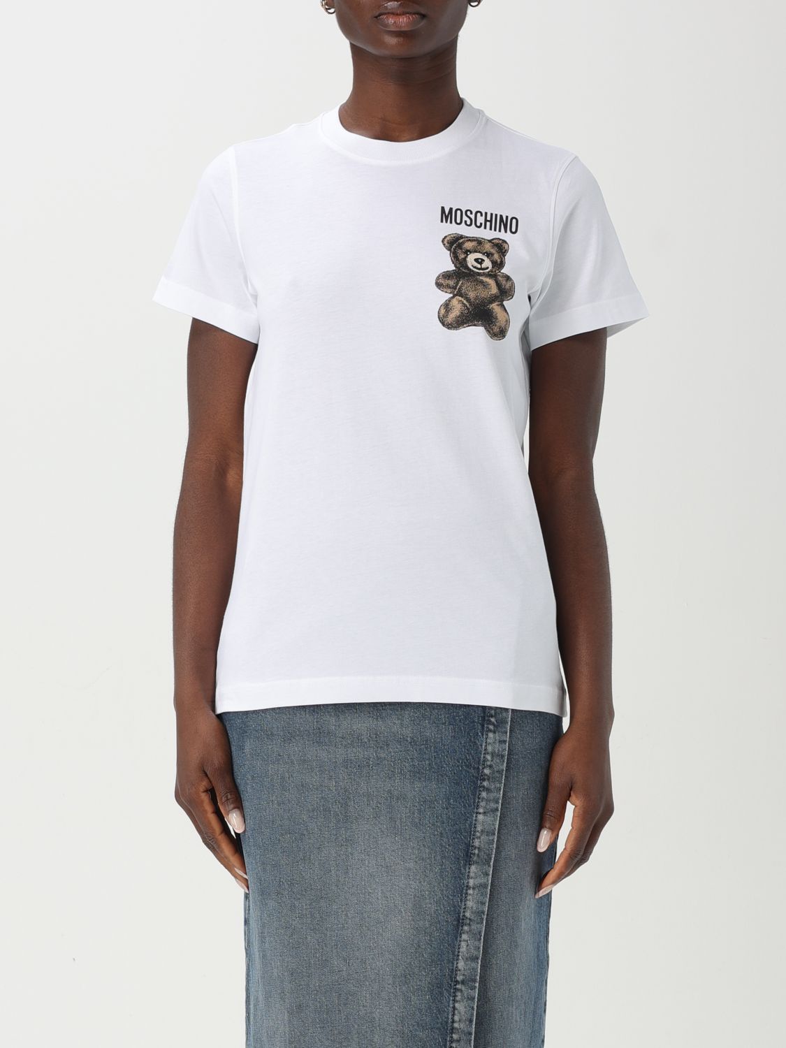 MOSCHINO COUTURE T-SHIRT: T-shirt woman Moschino Couture, White - Img 1