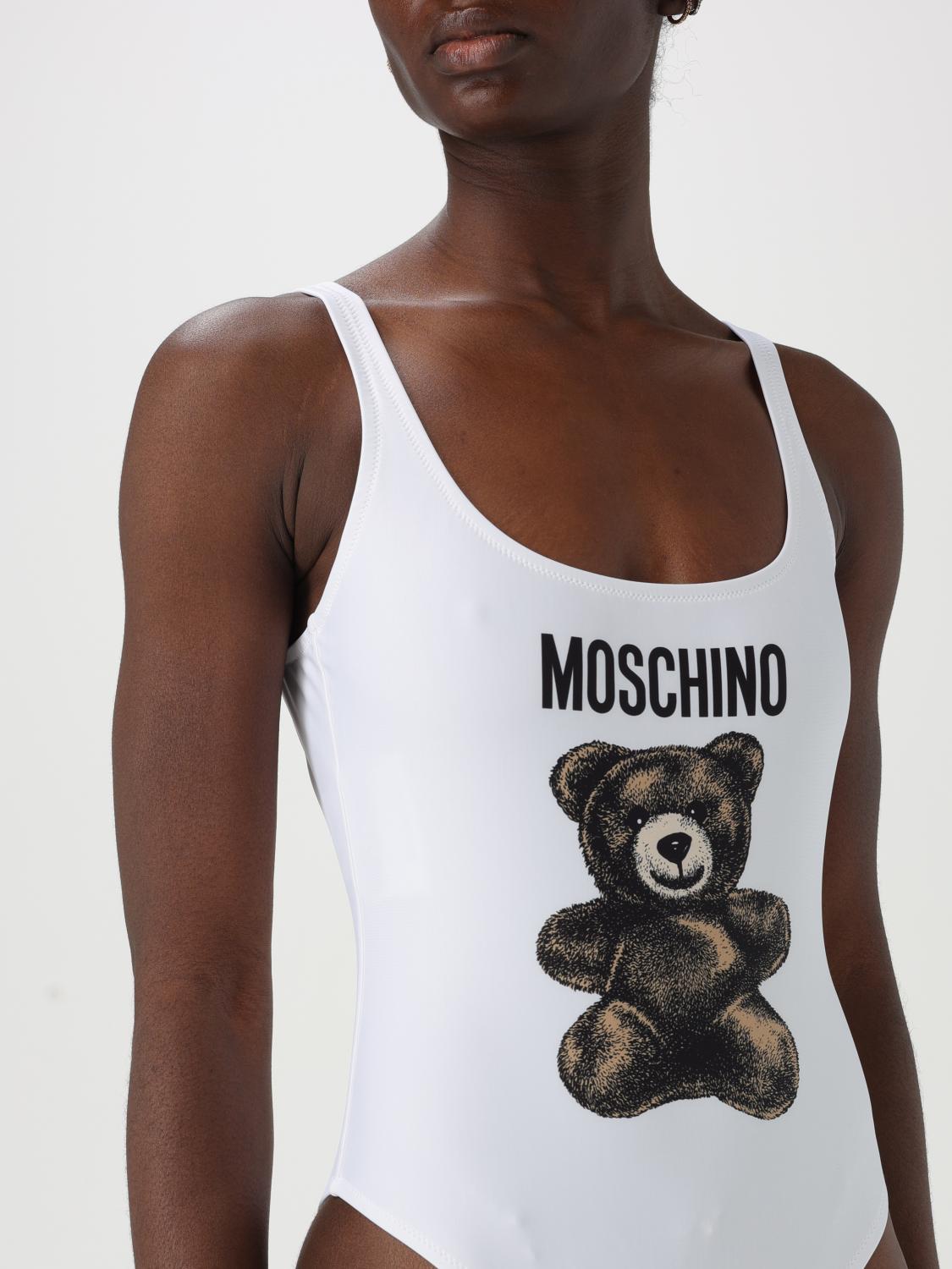 MOSCHINO COUTURE КУПАЛЬНИК: Купальник Женское Moschino Couture, Белый - Img 3