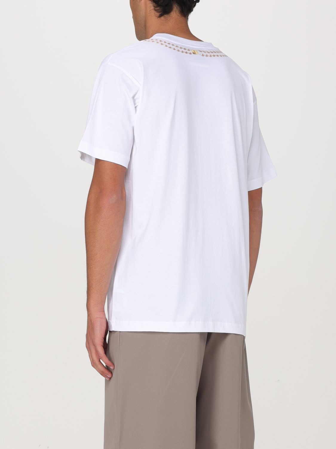 MOSCHINO COUTURE POLO SHIRT: Polo shirt men Moschino Couture, White - Img 3