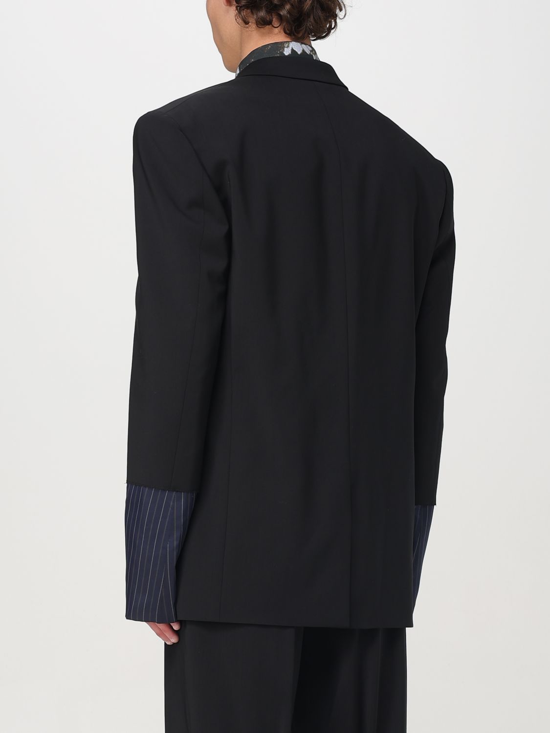 MOSCHINO COUTURE BLAZER: Blazer homme Moschino Couture, Noir - Img 3