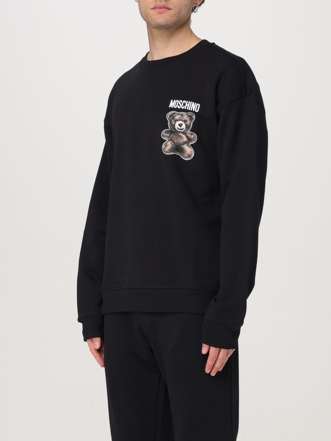 MOSCHINO COUTURE SWEATSHIRT: Sweatshirt men Moschino Couture, Black - Img 4