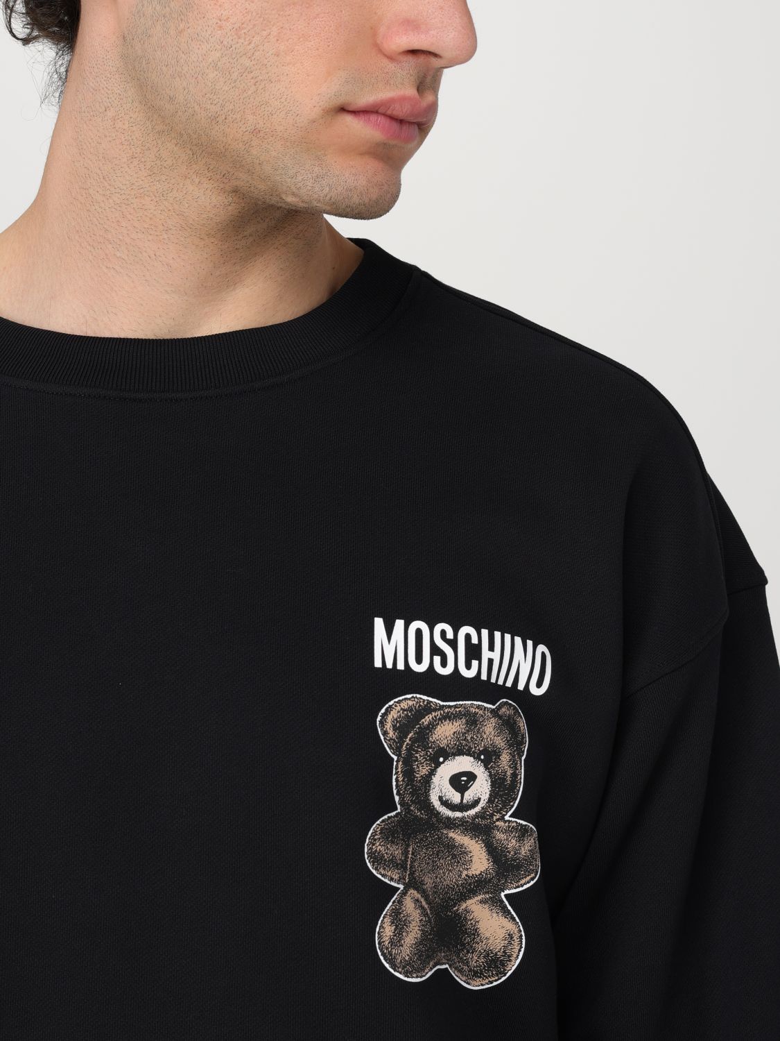 MOSCHINO COUTURE SWEATSHIRT: Sweatshirt men Moschino Couture, Black - Img 5