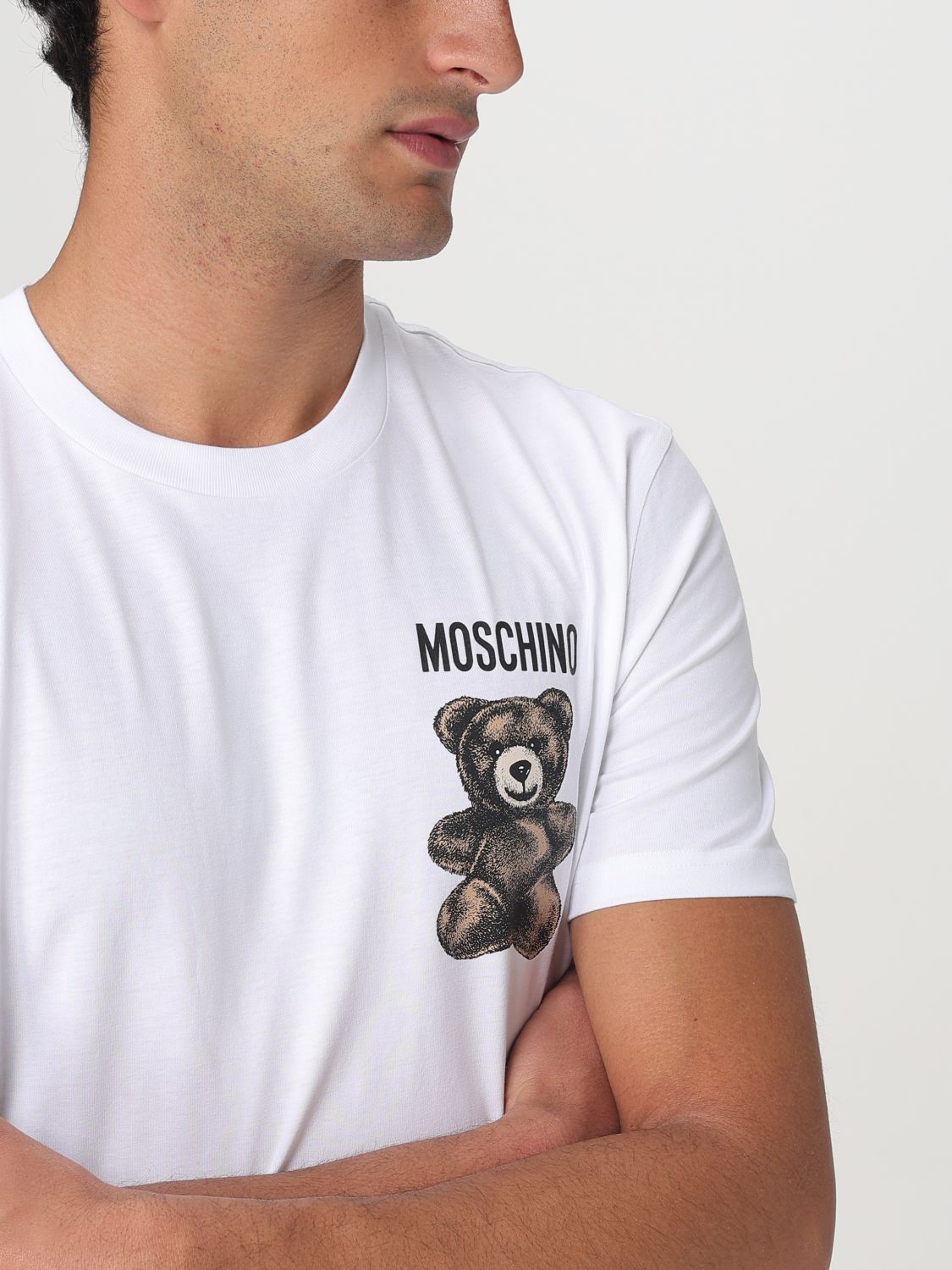 MOSCHINO COUTURE T-SHIRT: T-shirt men Moschino Couture, White - Img 5