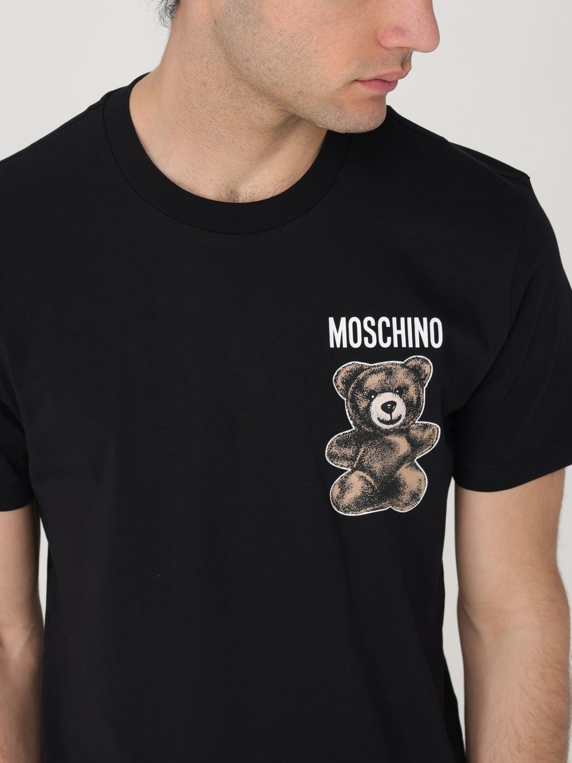 MOSCHINO COUTURE T-SHIRT: T-shirt men Moschino Couture, Black - Img 5