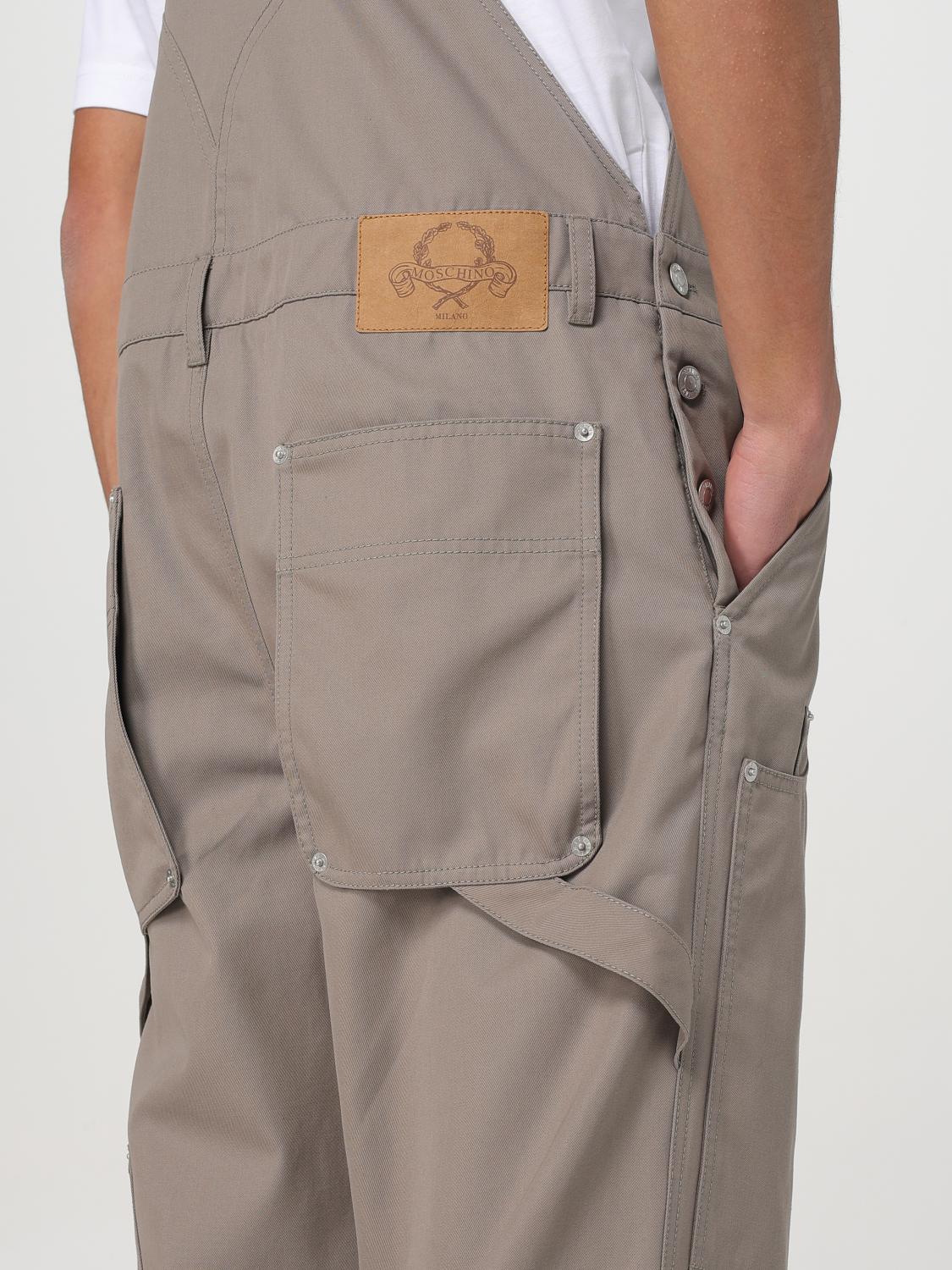 MOSCHINO COUTURE HOSE: Hose herren Moschino Couture, Beige - Img 5