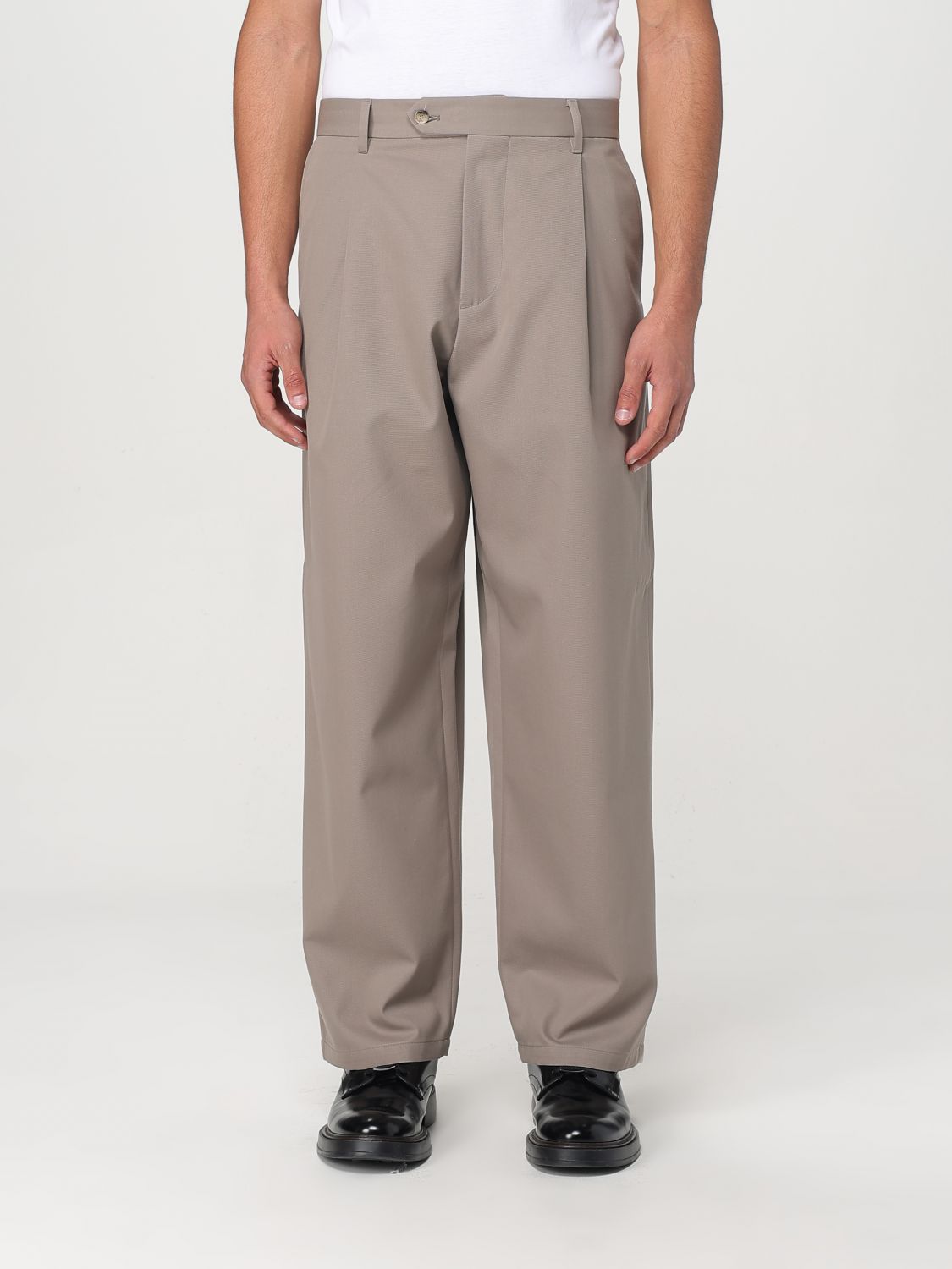 MOSCHINO COUTURE PANTS: Pants men Moschino Couture, Beige - Img 1