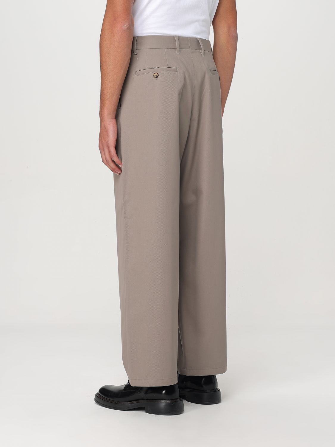 MOSCHINO COUTURE PANTS: Pants men Moschino Couture, Beige - Img 3