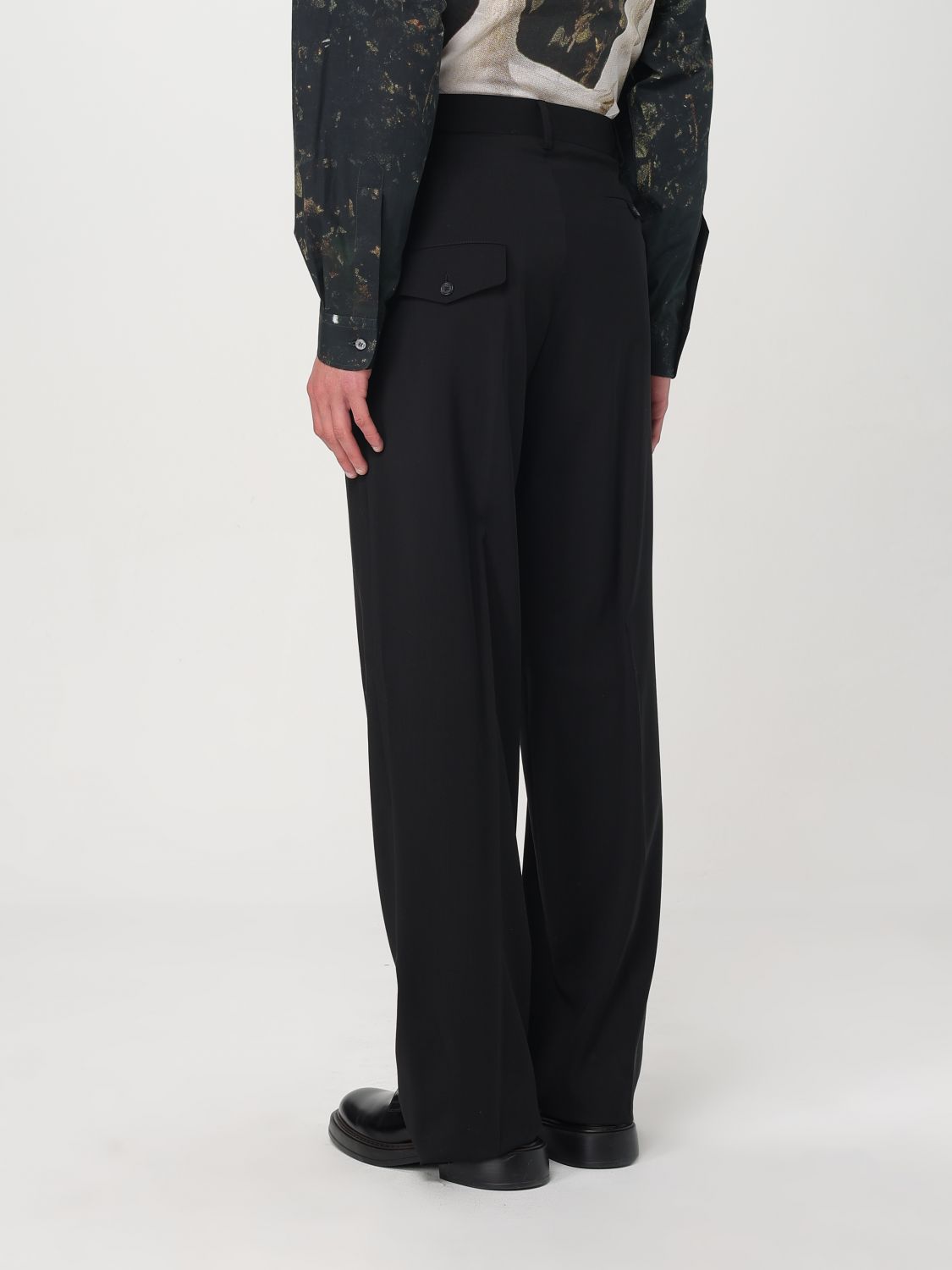 MOSCHINO COUTURE PANTS: Pants men Moschino Couture, Black - Img 3