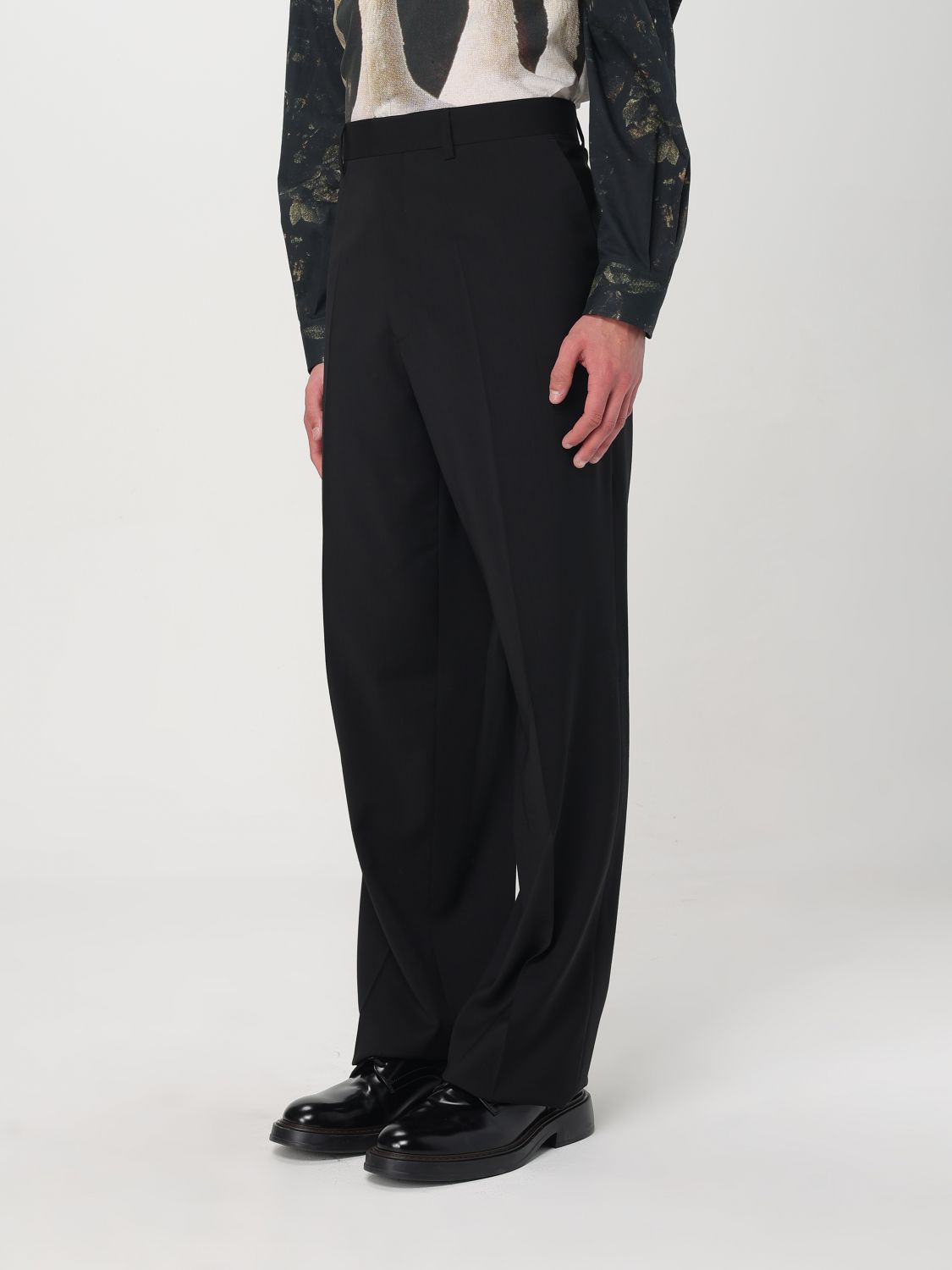 MOSCHINO COUTURE PANTS: Pants men Moschino Couture, Black - Img 4