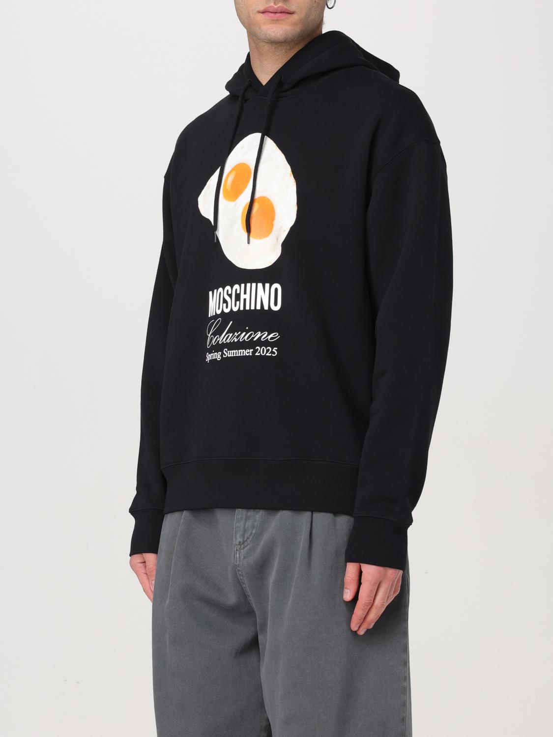 MOSCHINO COUTURE SWEATSHIRT: Sweatshirt men Moschino Couture, Black - Img 4