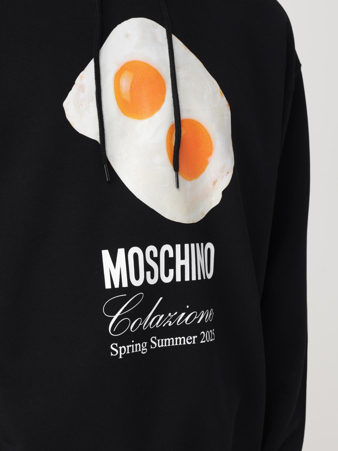 MOSCHINO COUTURE SWEATSHIRT: Sweatshirt men Moschino Couture, Black - Img 5