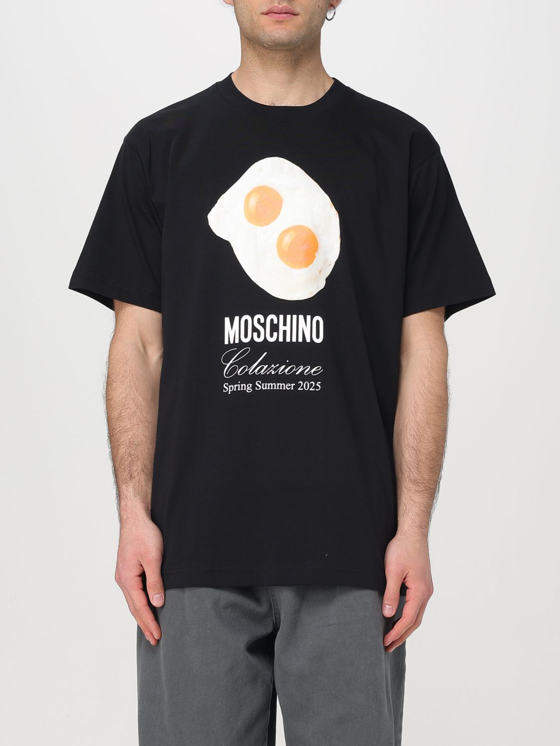 MOSCHINO COUTURE T-SHIRT: T-shirt men Moschino Couture, Black - Img 1