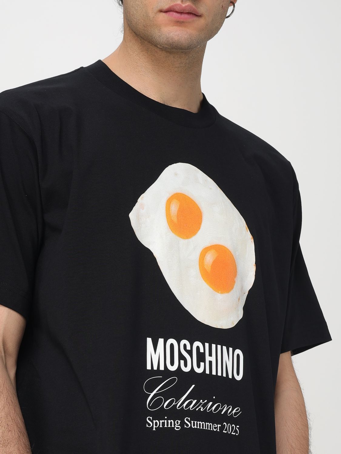 MOSCHINO COUTURE T-SHIRT: T-shirt men Moschino Couture, Black - Img 5