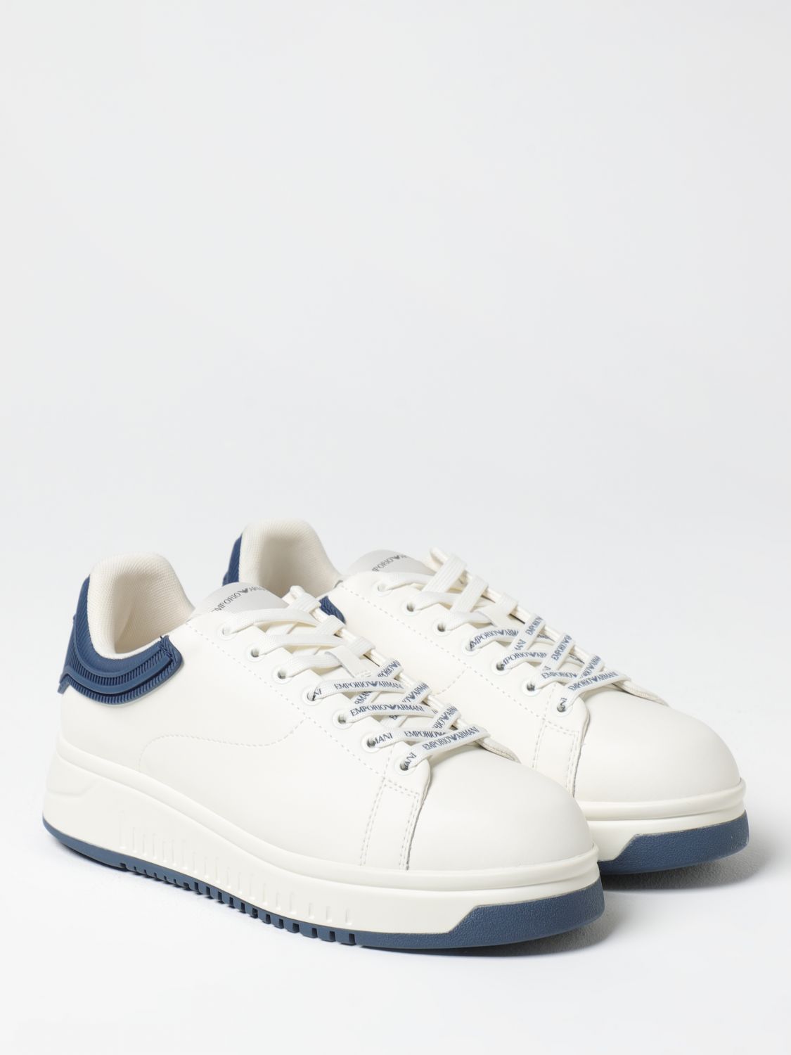 EMPORIO ARMANI SNEAKERS: Sneakers men Emporio Armani, White - Img 2