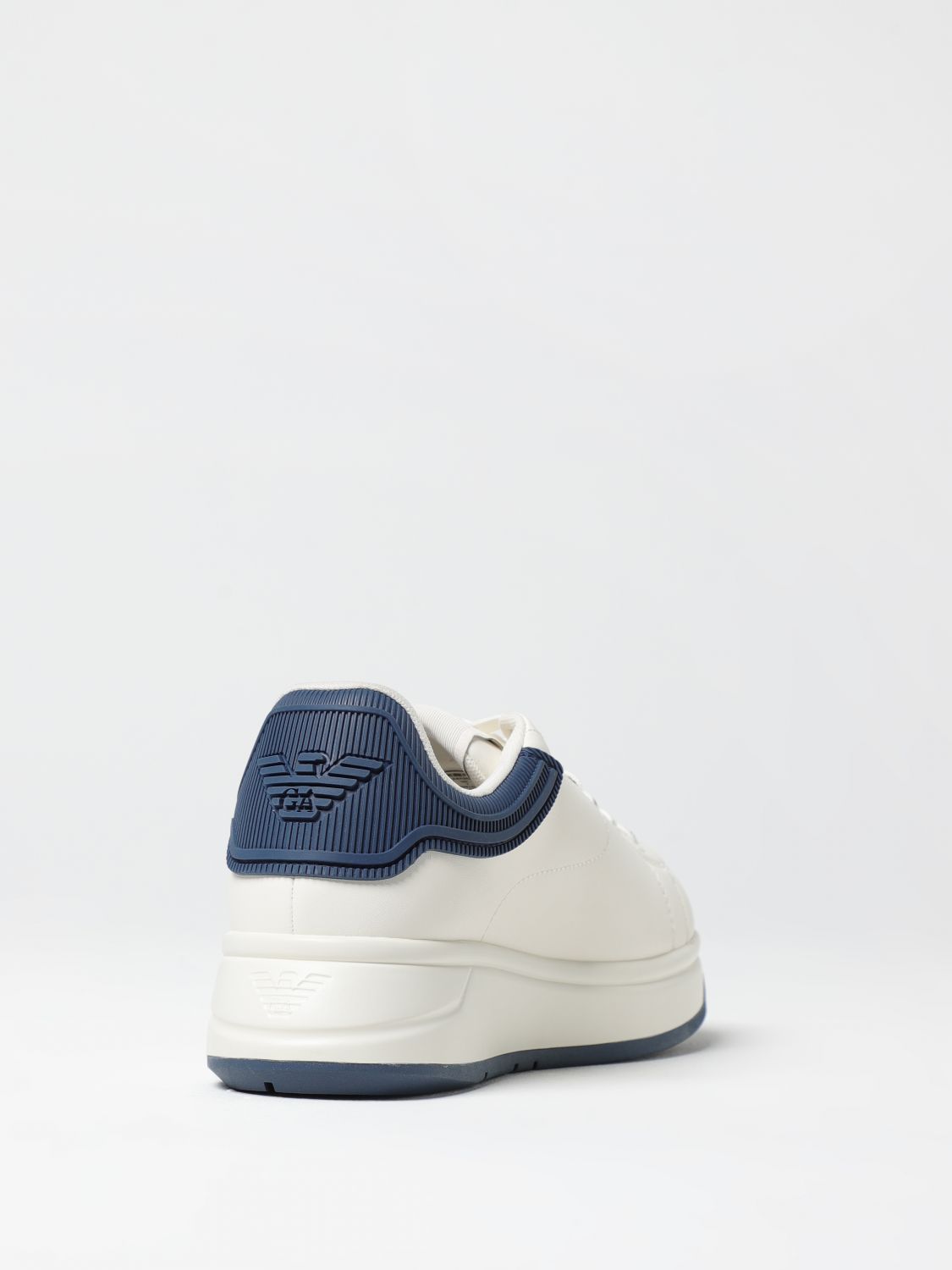 EMPORIO ARMANI SNEAKERS: Sneakers men Emporio Armani, White - Img 3