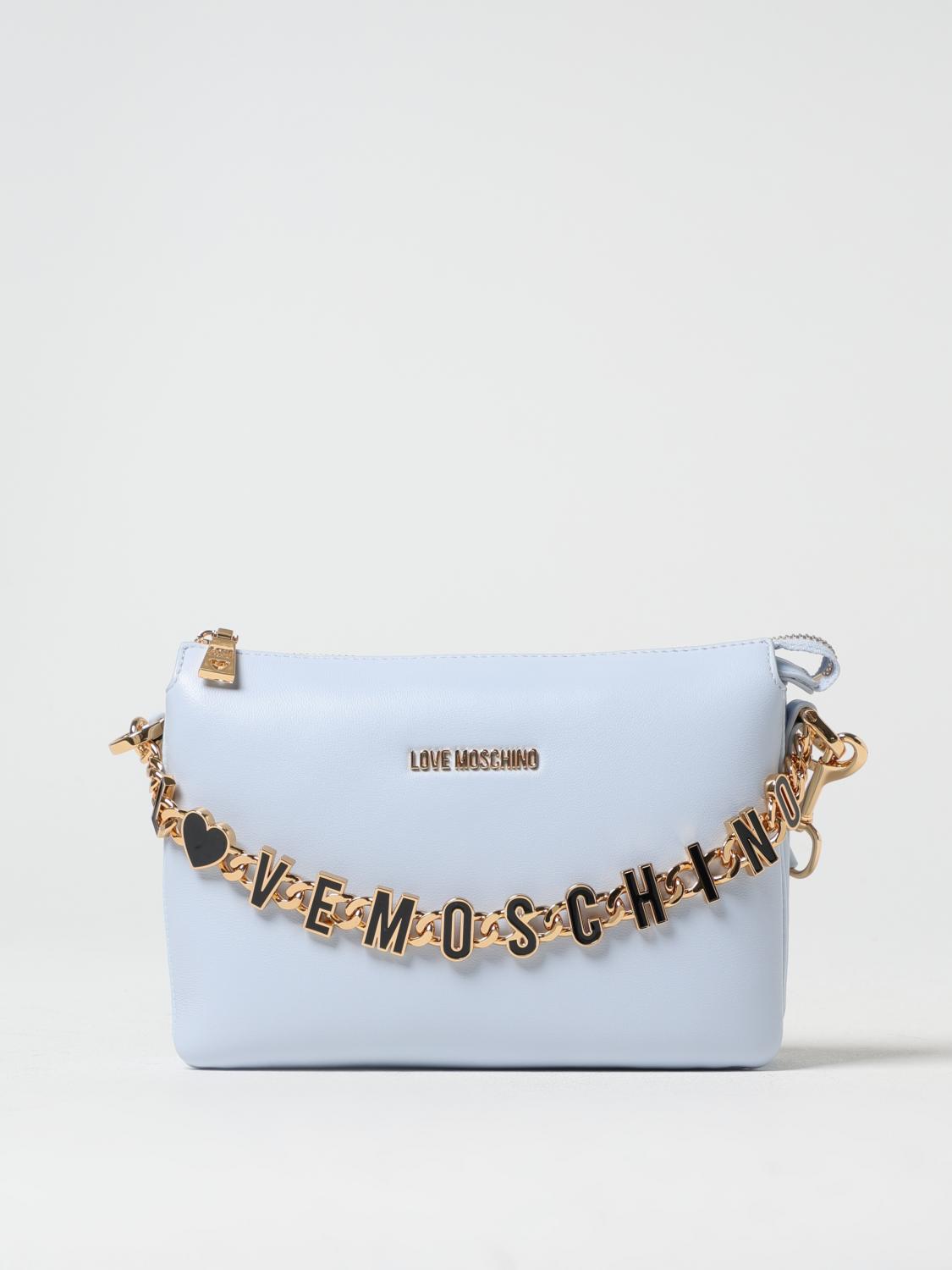 LOVE MOSCHINO HANDTASCHE: Handtasche damen Love Moschino, Himmelblau - Img 1