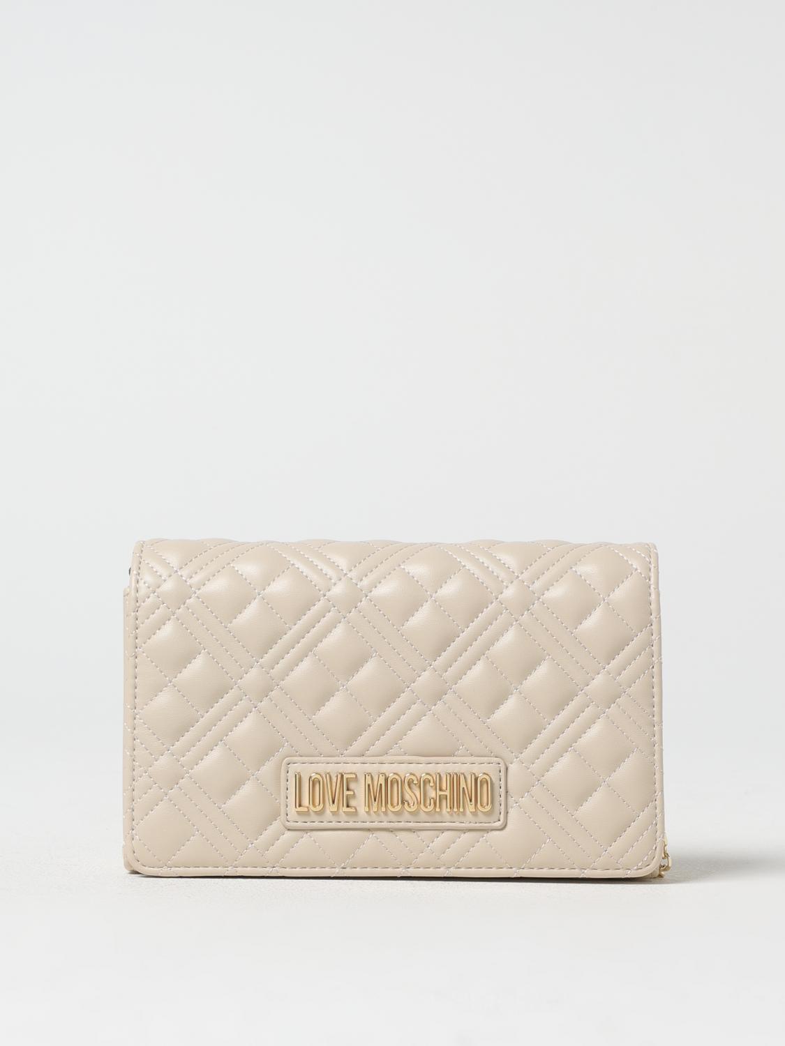 LOVE MOSCHINO HANDBAG: Handbag woman Love Moschino, Ivory - Img 1