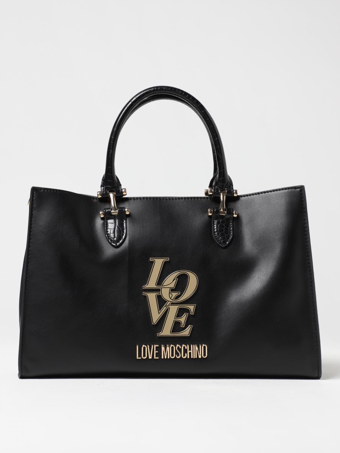 LOVE MOSCHINO HANDTASCHE: Handtasche damen Love Moschino, Schwarz - Img 1