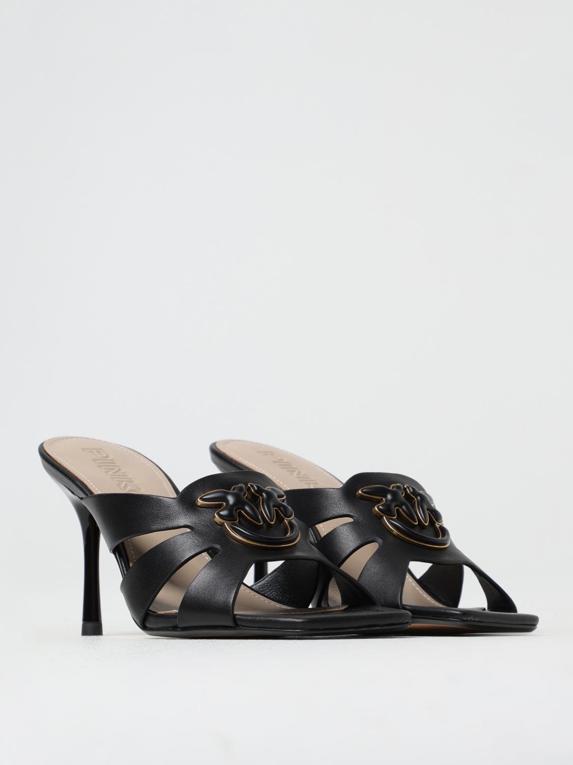 PINKO HEELED SANDALS: Heeled sandals woman Pinko, Black - Img 2