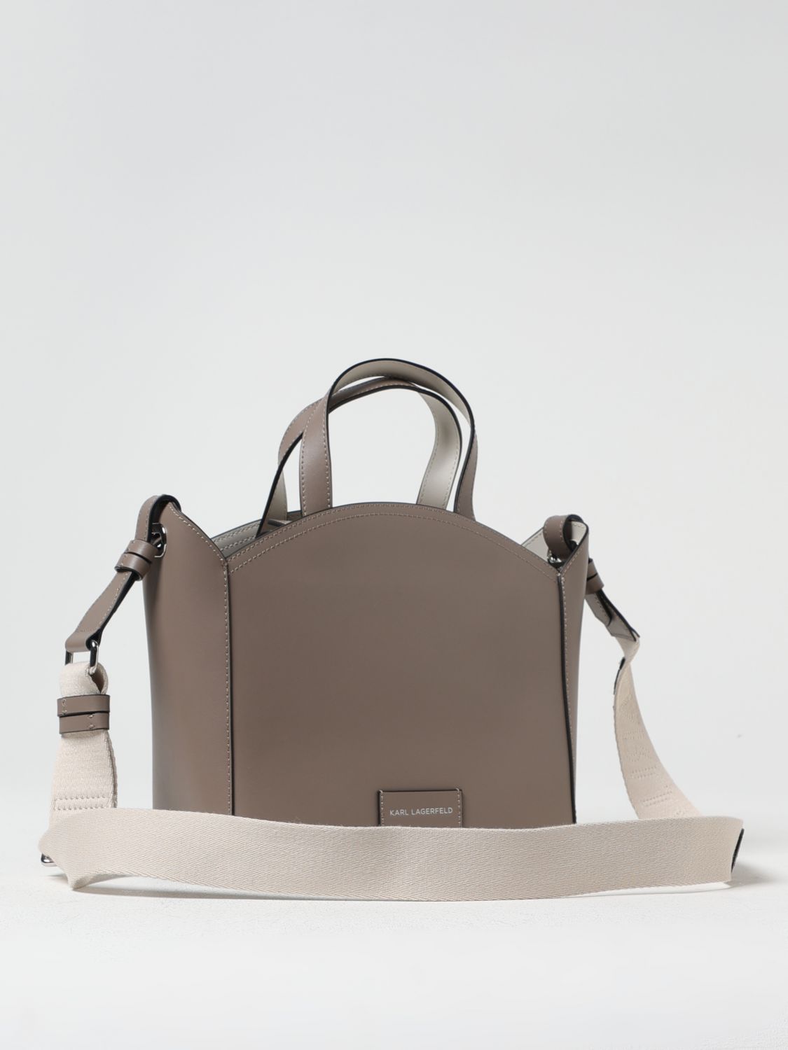 KARL LAGERFELD HANDBAG: Crossbody bags woman Karl Lagerfeld, Grey - Img 2